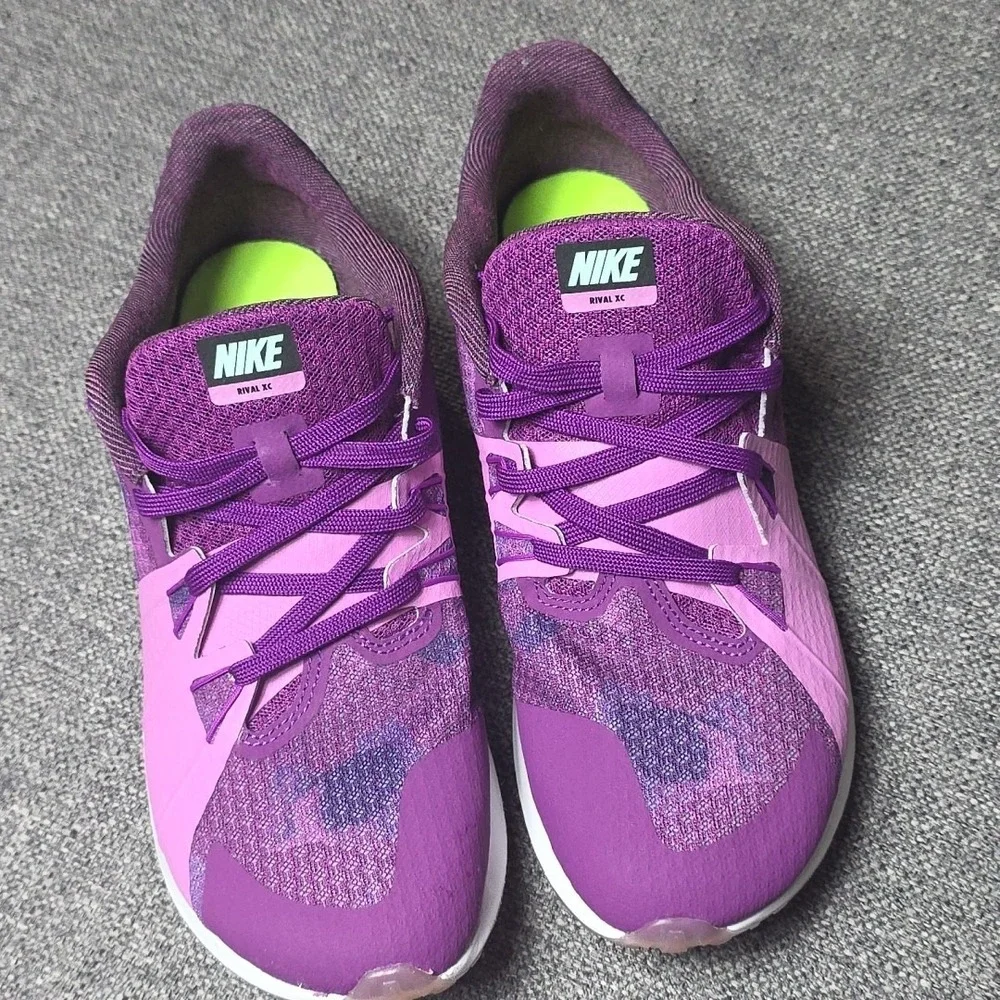 Nike Wmns Zoom Rival XC Purple Camo 904717-503 Running Cleats Size 8